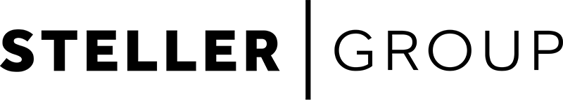 Steller Group Logo in Black